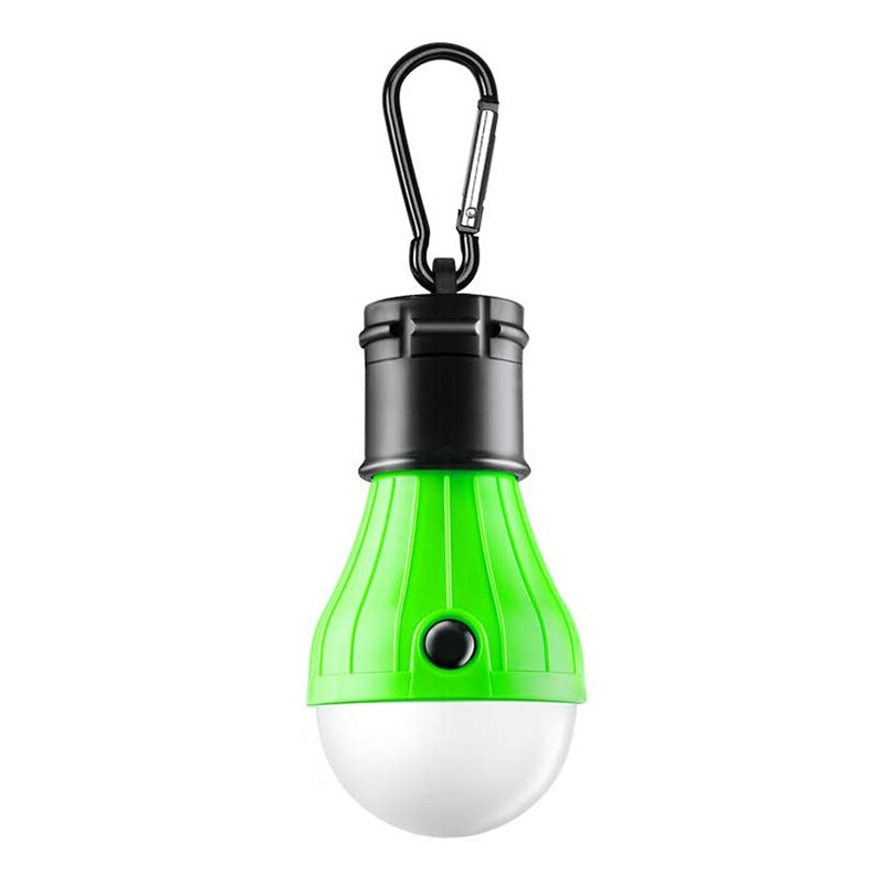 Draagbare Emergency Camping Tent Licht Waterdicht Outdoor Opknoping Sos Lanters Lamp Vissen Lantaarn Wandelen Spaarlamp: green