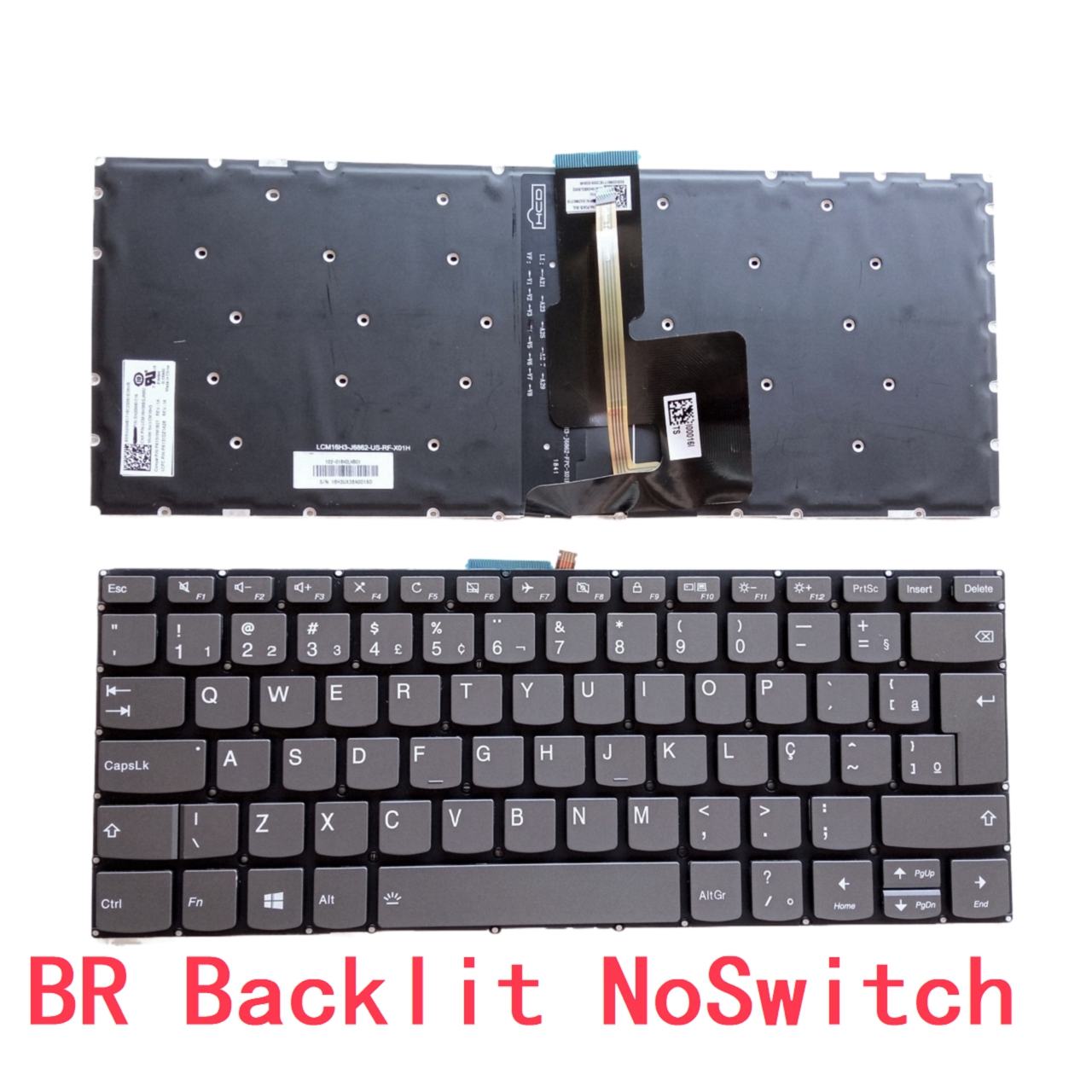 nas RU SP UK AR BR Podświetlana klawiatura robić Lenovo IdeaPad 320-14 320-14ISK 320-14IKB 320-14AST 320S-14IKB 330-14 V330-14 V130-14 120: kawa