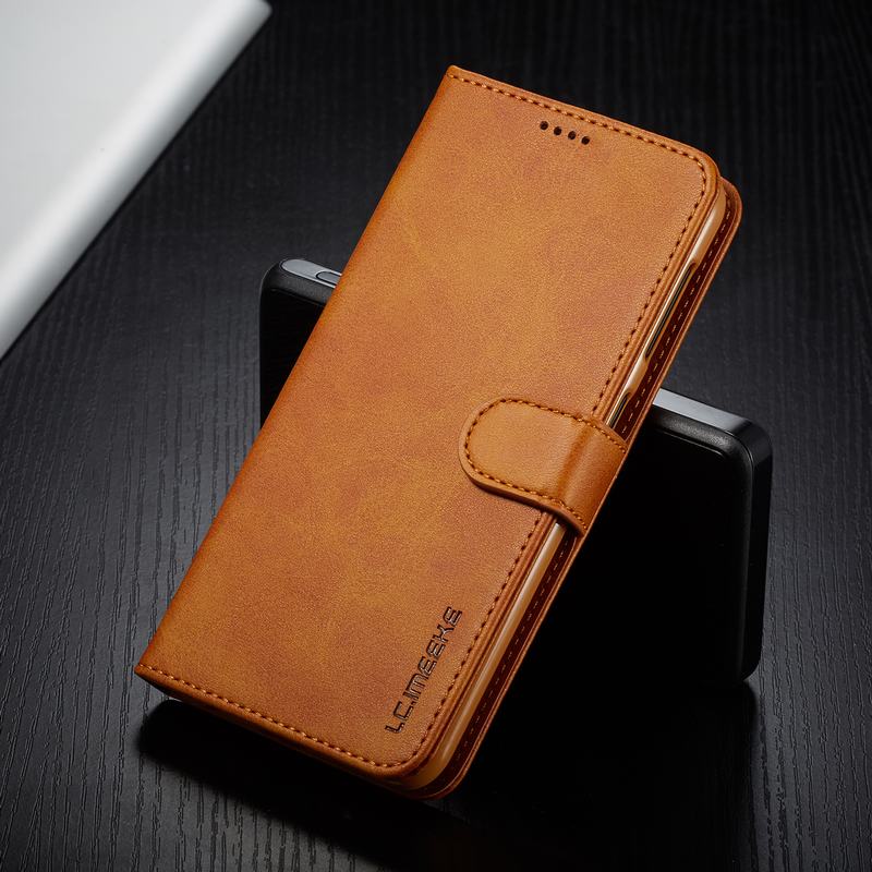 Leather Case For Honor 10 Lite 10i 20i Coque Luxury Flip Phone Case For Huawei Honor 10 i 20 i 10Lite Honor10lite Wallet Cover: For Honor 20 Lite / Brown Case