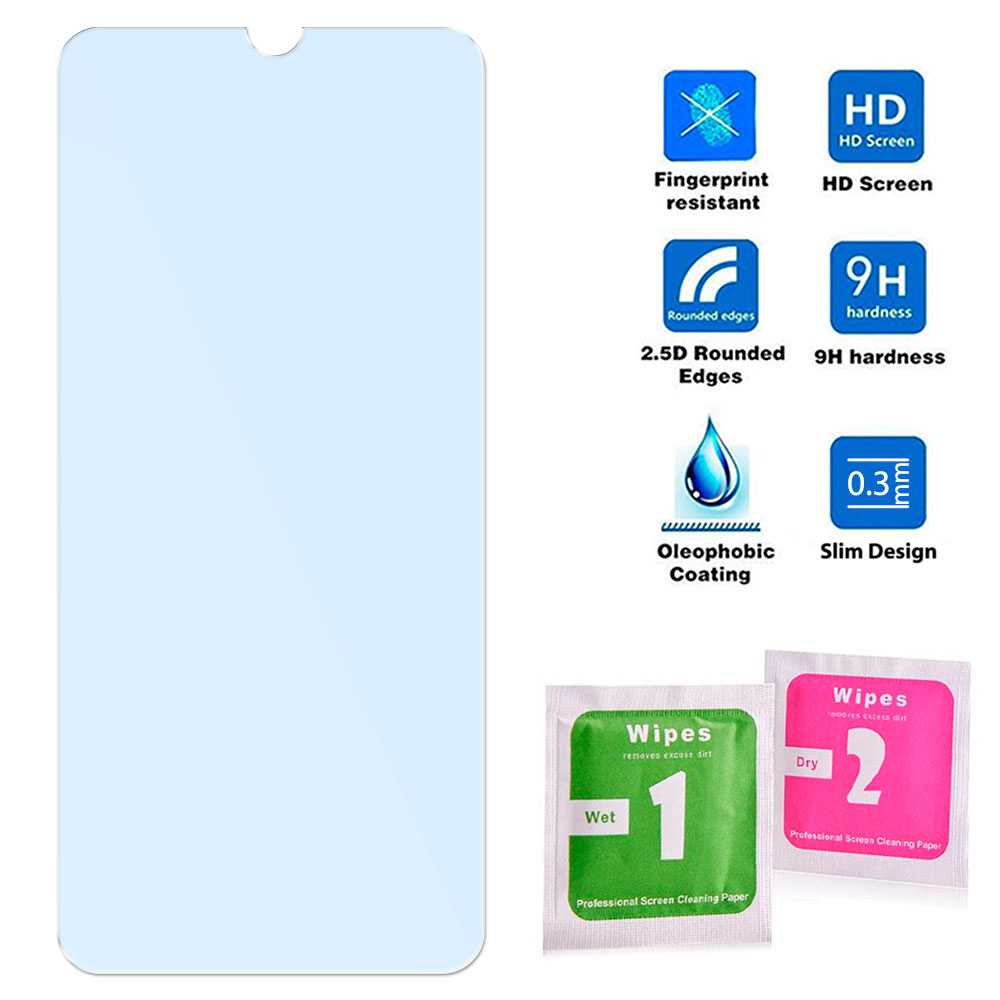 Gehard Glas Voor Samsung Galaxy A40 Platte 9H Screen Protector Cover Clear Front Shockproof Anti Shock Scratch Premium