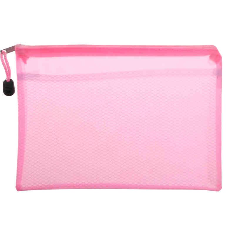 Mutsitaz 20 stuks A5 plastic portefeuilles bestandszakken, A5-documentenportefeuilles met rits, documentenmap, ritszakken, plastic map met ritssluiting voor school, reizen, thuis, kantoor