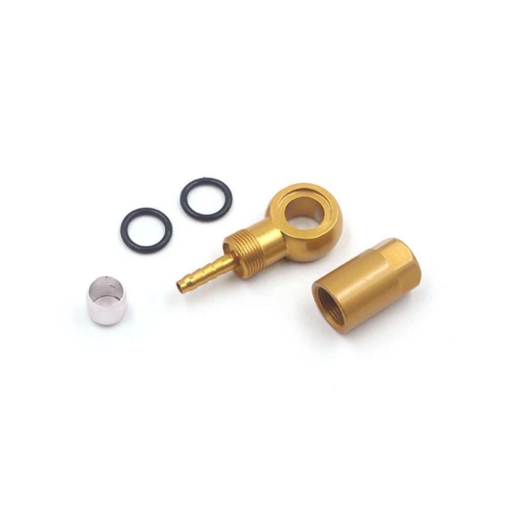 Hydraulic Brake Hose Fittings Hose Valve Olive Head For SHIMANO SLX XT XTR: gold