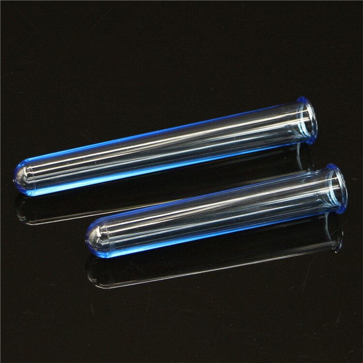 10 stk akryl plast prøverør cocktail glass bar ktv bursdag bryllupsfest favorisere drikke dekorasjon kopper: Kopp / 2 x 12cm