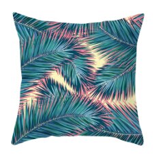 45 x 45cm växter blommigt kuddfodral tropiska löv kuddfodral kuddfodral för vardagsrum bedboom: 10