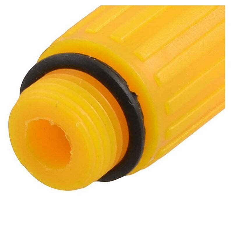16mm Male Thread Dia Plastic Oil Plug for Air Compressor Orange