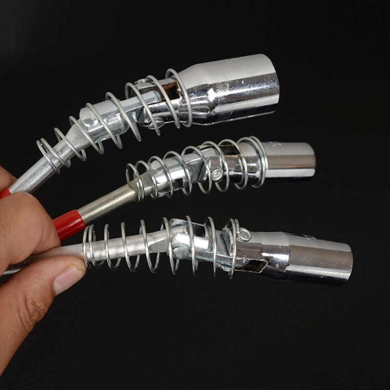 Remover Installer T-Handle Universal Joint Spark Plug Socket Wrench Automobile Maintenance Modification Disassembly Tool