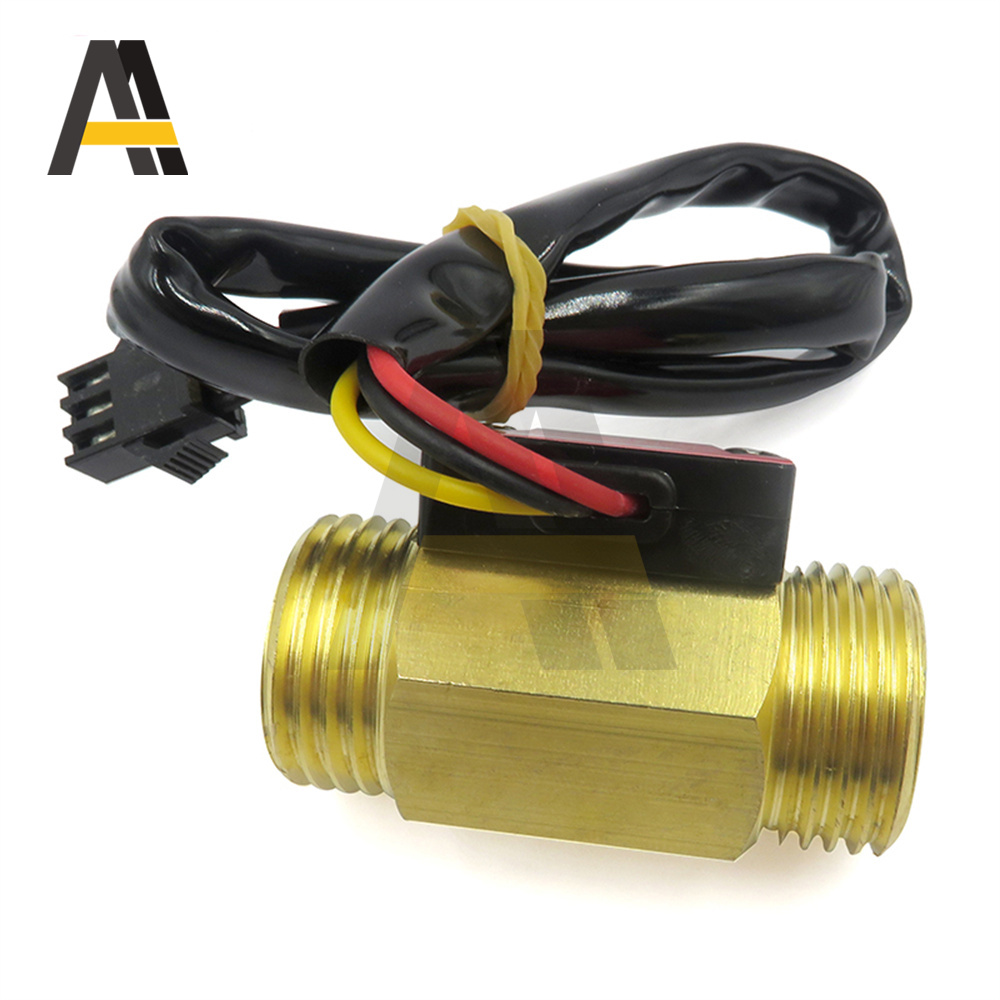 G1/2 Flow Sensor DC5～18V Water Flow Sensor Switch ... – Grandado