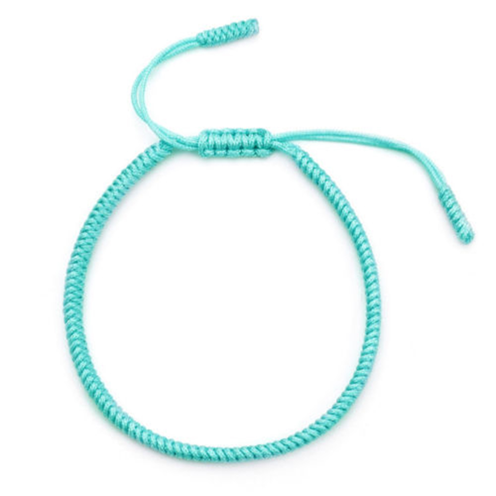 7 kleur Yoga Armband Tibetaanse Boeddhistische Goede Lucky Charm Tibetaanse Armbanden & Armbanden Voor Vrouwen Mannen Handgemaakte Knopen Touw Armband: 6