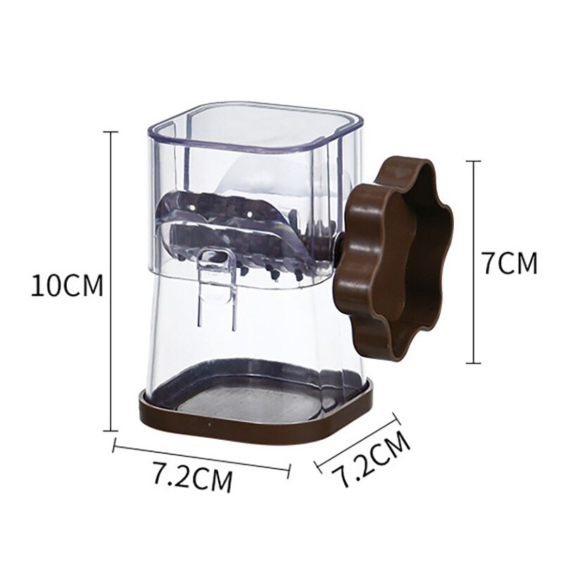Manual Nut Grinder Portable Dried Fruit Crusher Hand Peanut Masher Walnut Chocolate Chopper With Cover Kitchen Tool Accessories