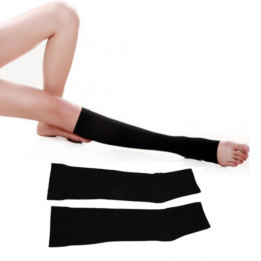 Compression Stockings Thining Calf Vein Elastic Socks Pressure Varicose Shaping High Leg Support Stretch Stocking Relief Pain