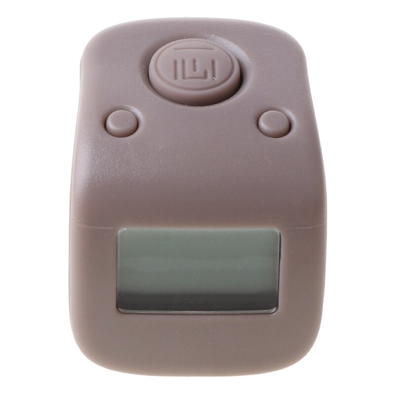 Digital LCD Finger Ring Tally Counter 6Digit beads Prayer Counter Clicker
