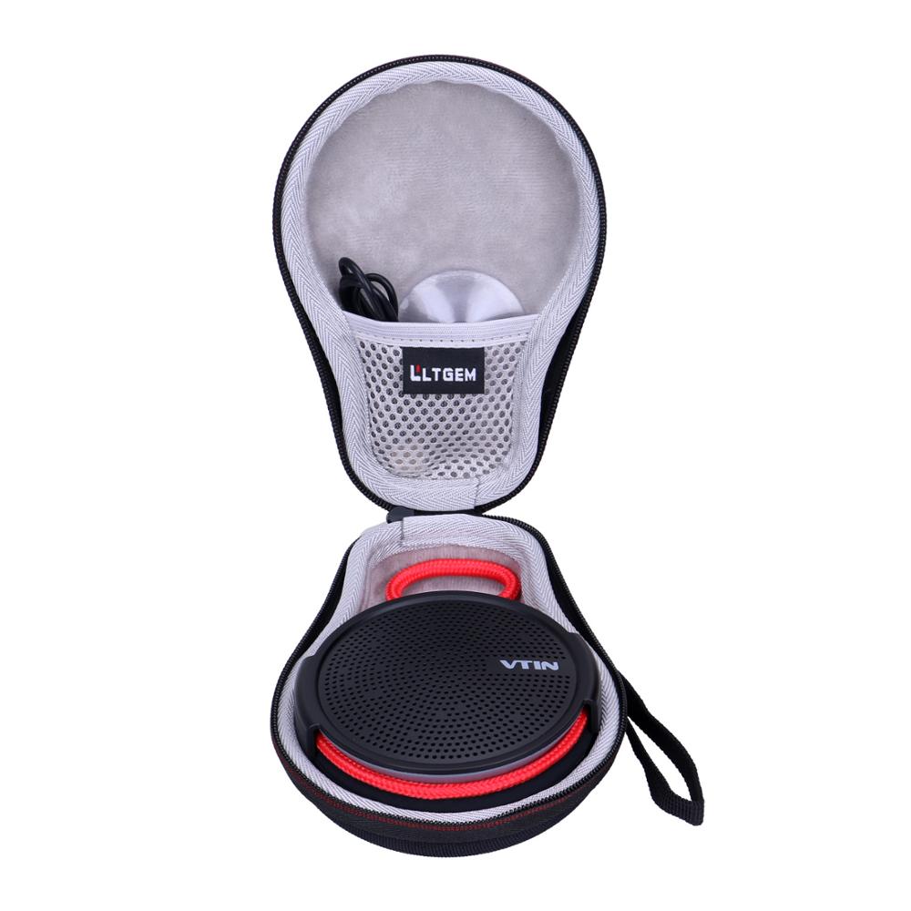 Ltgem Waterdichte Eva Hard Case Voor Vtin Soundhot Q1 Draagbare Waterdichte Bluetooth Speaker