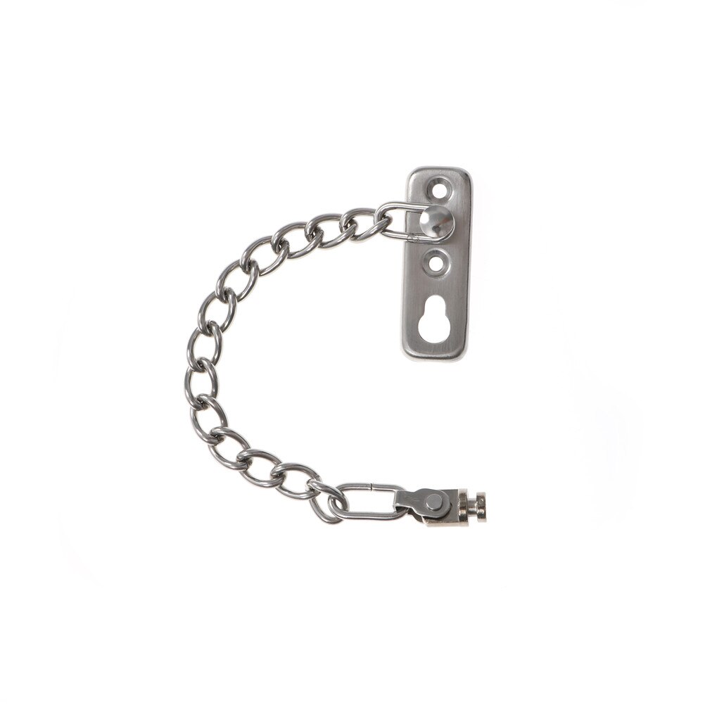 Perno con cadena moderno y práctico de acero inoxidable para puerta, protector de cadena para puerta, cadena de seguridad para puerta, cerradura de cadena para puerta