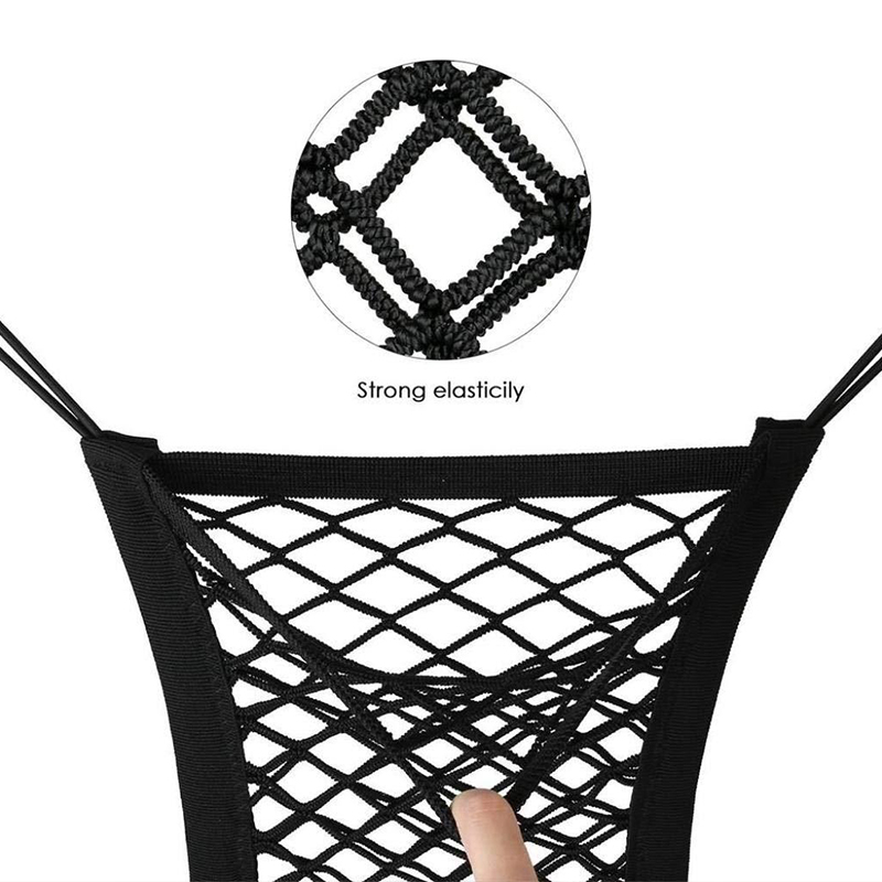 Car Pet Barrier Mesh Dog Car Safety Travel Isolation Net Vehicle Pet Car Back Seat Safety Barrier Mesh Pet Products