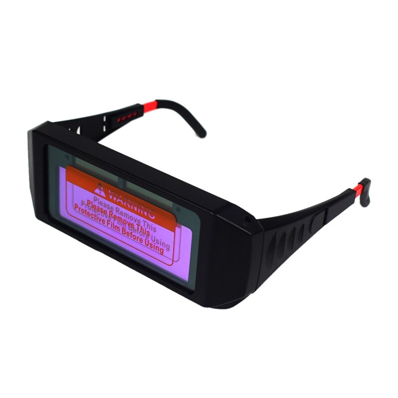 Gafas de soldadura fotoeléctricas automáticas, Máscara de Soldadura con energía Solar, oscurecimiento automático, casco, gafas para soldar: Default Title