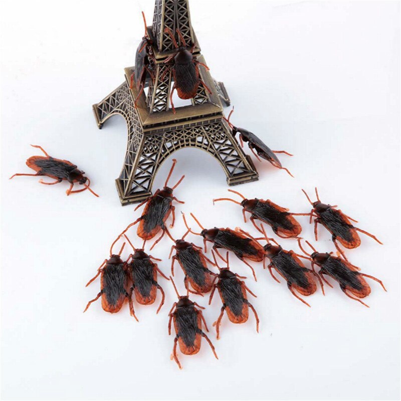 1Pcs April Fools Day Halloween Toys Funny Toy Lifelike Simulation Rubber Fly Gags & Practical Jokes Prop Decorations