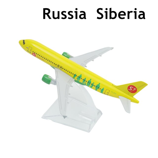 Spainish Iberia Airlines A330 aereo in lega pressofuso modello 15cm World Aviation da collezione in miniatura Souvenir Ornament: Russia  Siberia