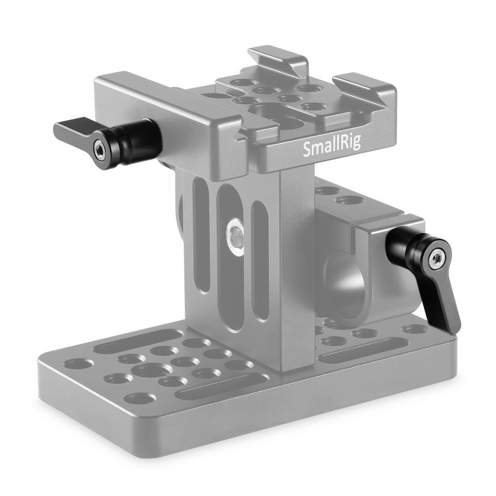 Smallrig Zwart Ratchet Wingnut Met M5 Draad 18Mm Pak Van Twee ---- 1837