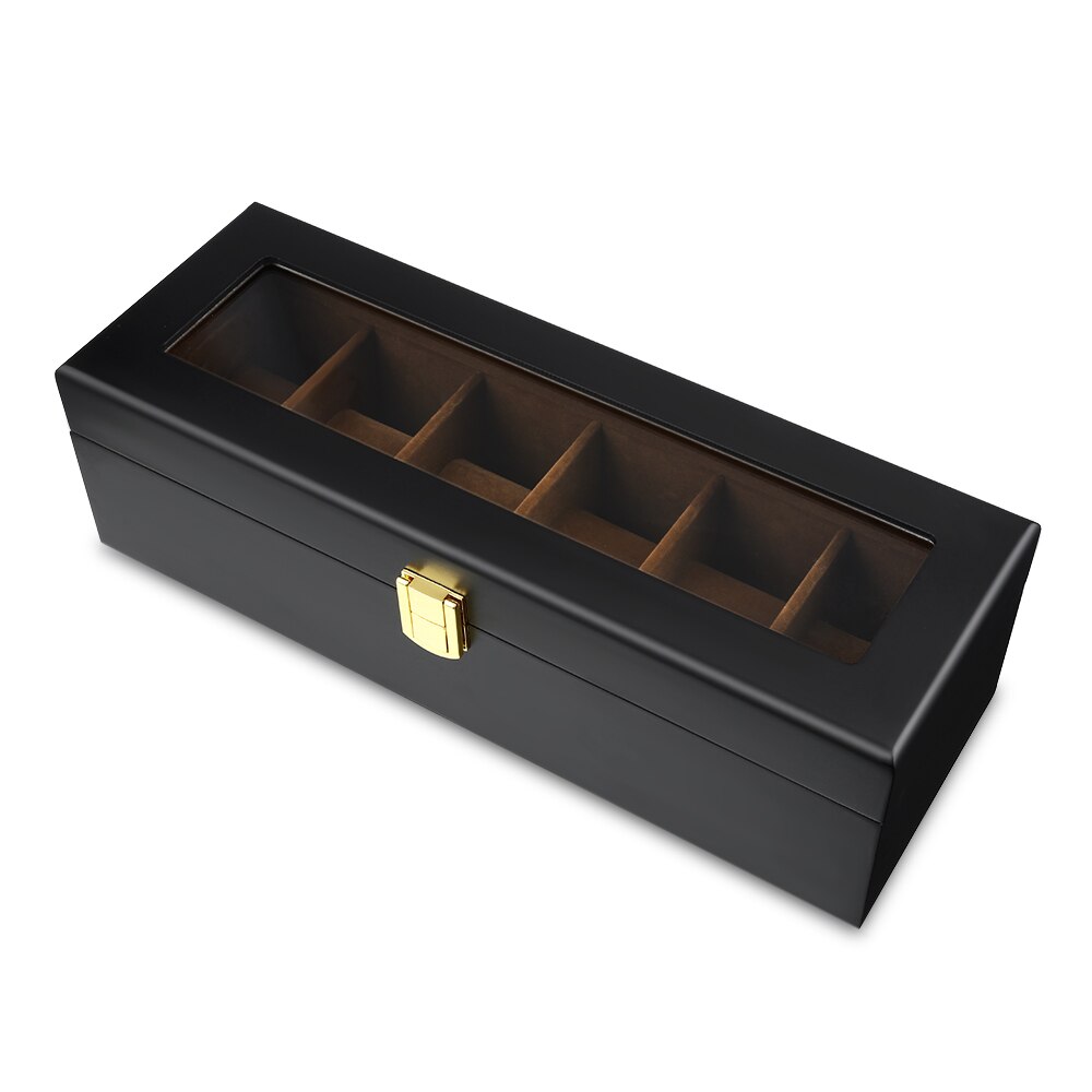 Top of the Range Wooden Display Box with Glass lid Salesman's