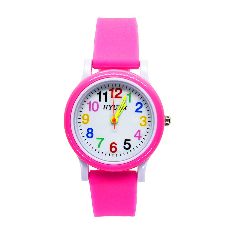 Quartz Kinderen Horloge Baby Leren Om Tijd Klok Kinderen Horloges Kids Kerstcadeau Kind Digitale Elektronica Horloge