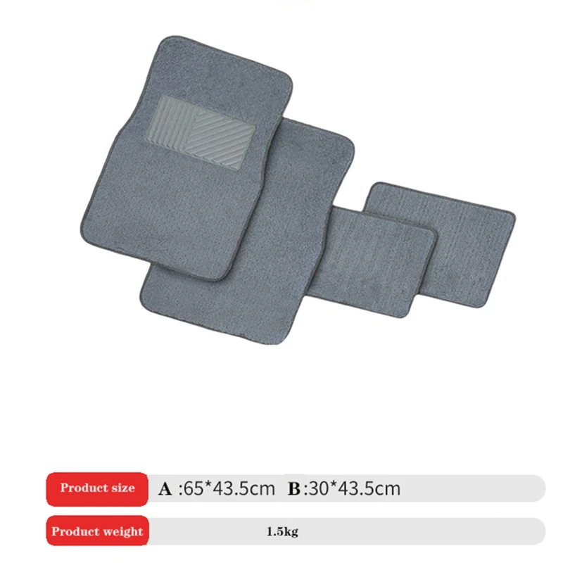 Voor Auto 'S Volledig Omgeven Beschermende Mat Suv Gm Vlamvertragende Pvc Polyester Anti-Slip Mat Universele Auto Vloermatten Accessoires