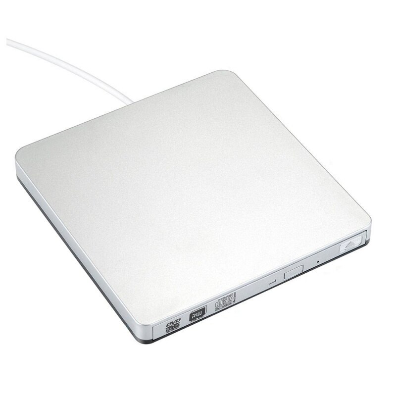 External Slim USB 3.0 DVD Burner DVD-RW VCD CD RW Drive Burner Drive Superdrive Portable for Apple Mac Pro Air iMAC PC L