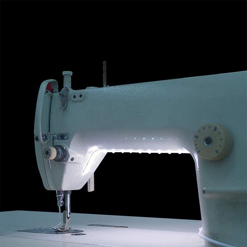 Sewing Machine Light Strip Dimmable LED Lighting Kit with ON/Off Press Dimmer and USB Power Supply, Daylight 6500K