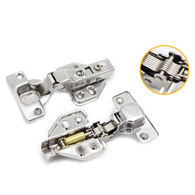 20Pcs Hinge Stainless Steel Hydraulic Door Hinges Damper Buffer
