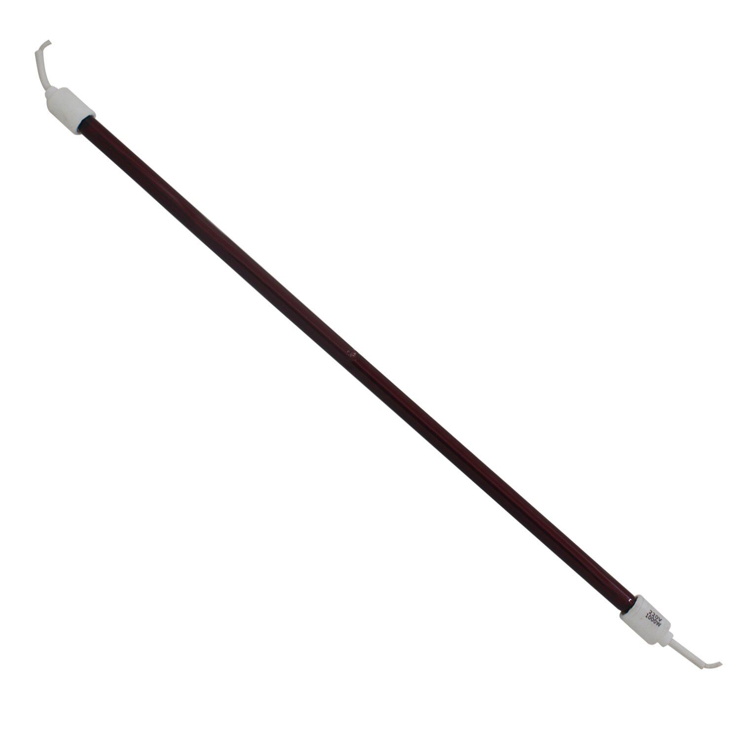 Quartz heater tube Quartz tube infrared heater halogen heater infrared paint curing lamp high temperature paint room heater