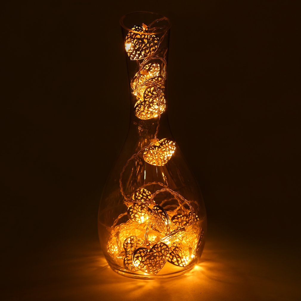 Sneeuwbal 3 led-lichtslingers voor kerstfeestjes op batterijen, dagwit