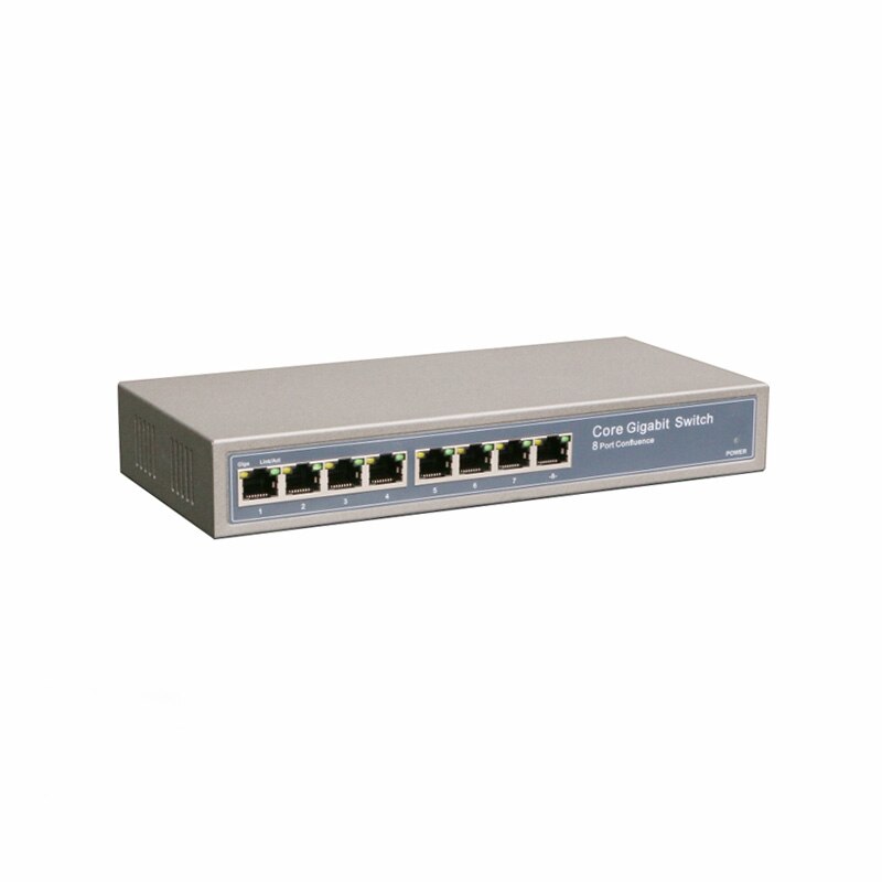 8x1000M RJ45 Ports Core all gigabit Switch