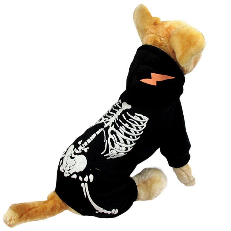 Halloween Pet Dog Clothes Costume Horror Skeleton Clothes For Dogs Chihuahua Clothing Pet Products Clothes