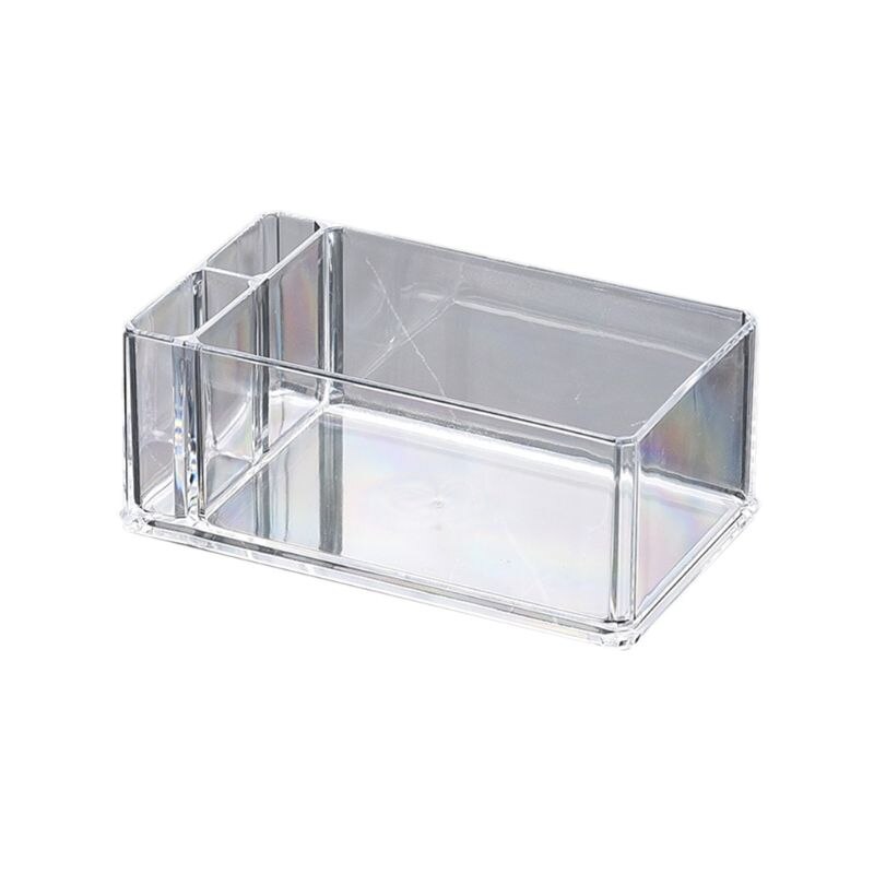 Clear Acrylic Cocktail Napkin Holder Tissue Box Paper Serviette Dispenser Bar Caddy Straws Organiser for Dining Table Home Decor: A