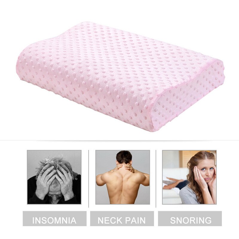 Memory Foam Kussen Bamboe Cervicale Thrapy Beddengoed Orthopedisch Kussen Voor Neck Ondersteuning Terug Gezondheidszorg Fiber Trage Rebound Zachte