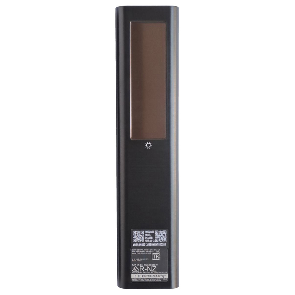 Nowy BN59-01385B głosowy akumulatorowy pilot na energię słoneczną do telewizora Samsung Q70B Q80B QN85B QN90B QN95B QN800B TM2280E RMCSPB1EP1