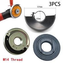 M14 Thread Angle Grinder 3pcs Inner Outer Flange Nut Set Power Replacement For Bosch Milwaukee Metabo Makita.