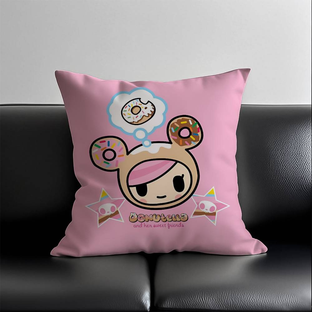 Japan Tokidoki Kreative Kissen fallen aufbringen Druck Kissenbezug Wohnzimmer Sofa Kissen Abdeckung Schlafzimmer Zimmer Dekor: Blau
