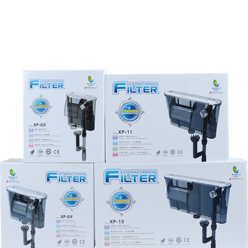 Jeneca akwarium filtr XP-05 XP-09 XP-11 XP-13 wiszące na zewnątrz filtr z zbieracz oleju