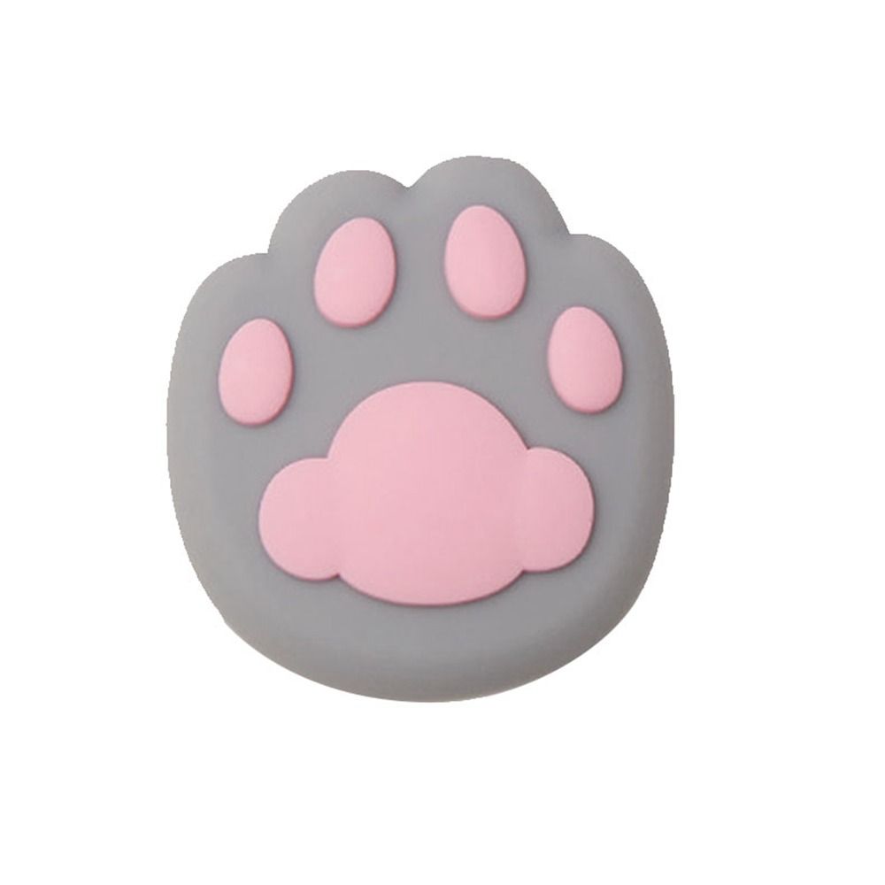 Siliconen Deur Stopper Buffer Bescherming Stoppers Muurbeschermers Anti Botsing Pads Crash Pad Zelfklevende Bescherming Stickers Deur: GRIJS