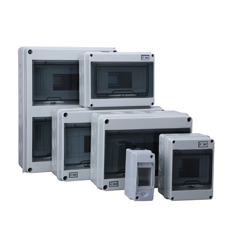 2/5/8/12/15/18/24Ways Electrical Distribution Box Outdoor Circuit Breaker MCB Power Plastic Junction Box Waterproof Project Case