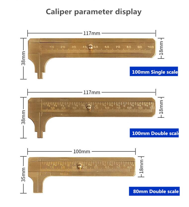 Family use small mini wenwan calipers vernier cali... – Grandado