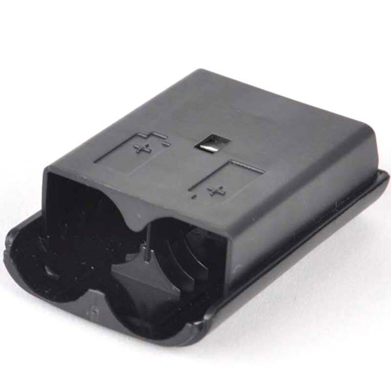 Zwart AA Batterij Case Cover Holder Shell Voor Xbox 360 Draadloze Controller