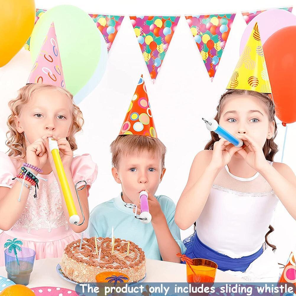 Musical Instrument Slide Whistle Toy Slide Whistle Durable Slide Whistle Trolley Sliding Blowing Whistle Plastic Whist