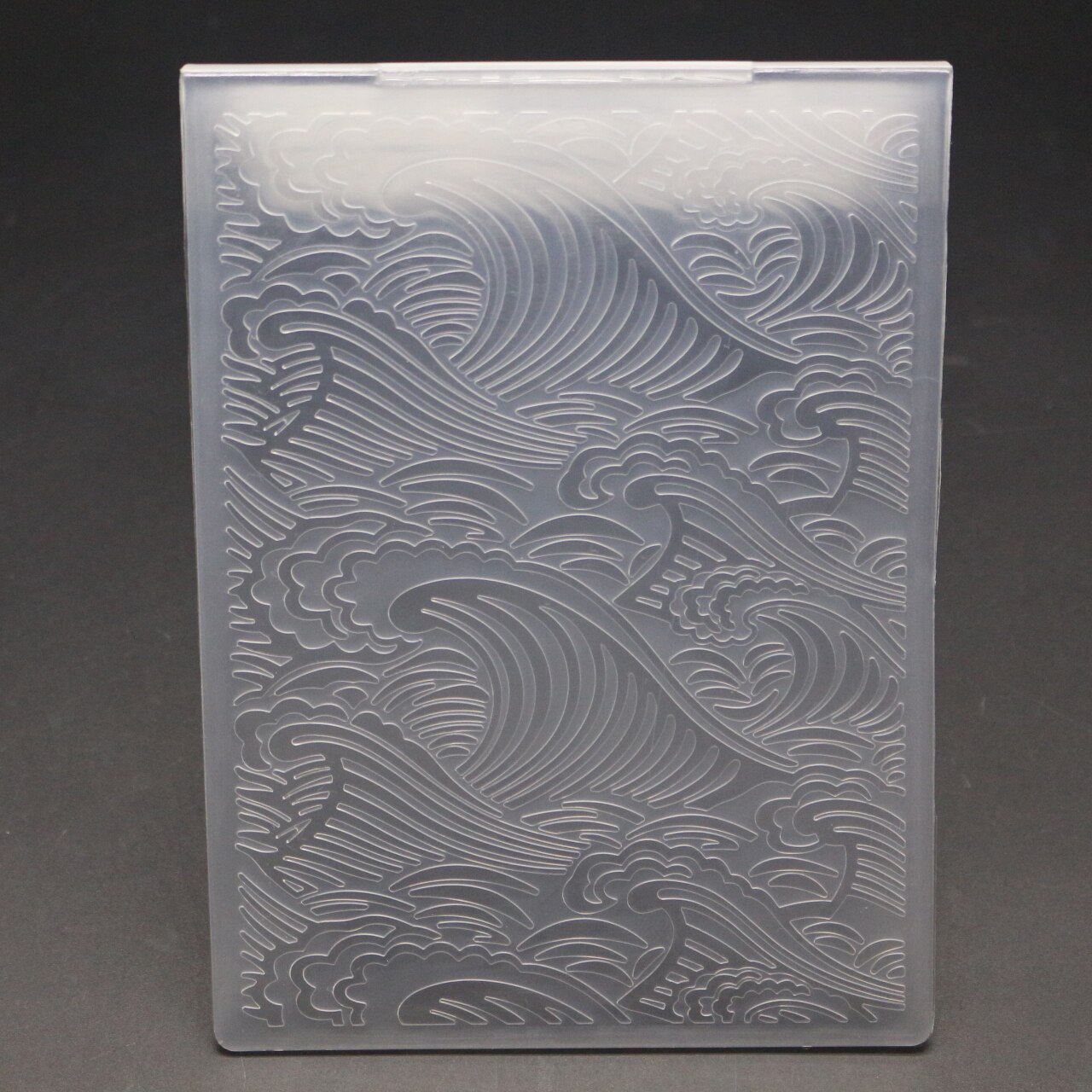 Sea Waves Embossing Plates DIY Paper Cutting Dies Scrapbooking Plastic Embossing Folder