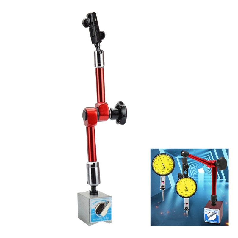 Tools Magnetic Base Dial Digital Test Indicator Holder for Level Dial Test Indicator Gauge Scale Precision Quick Fixed: Base 16