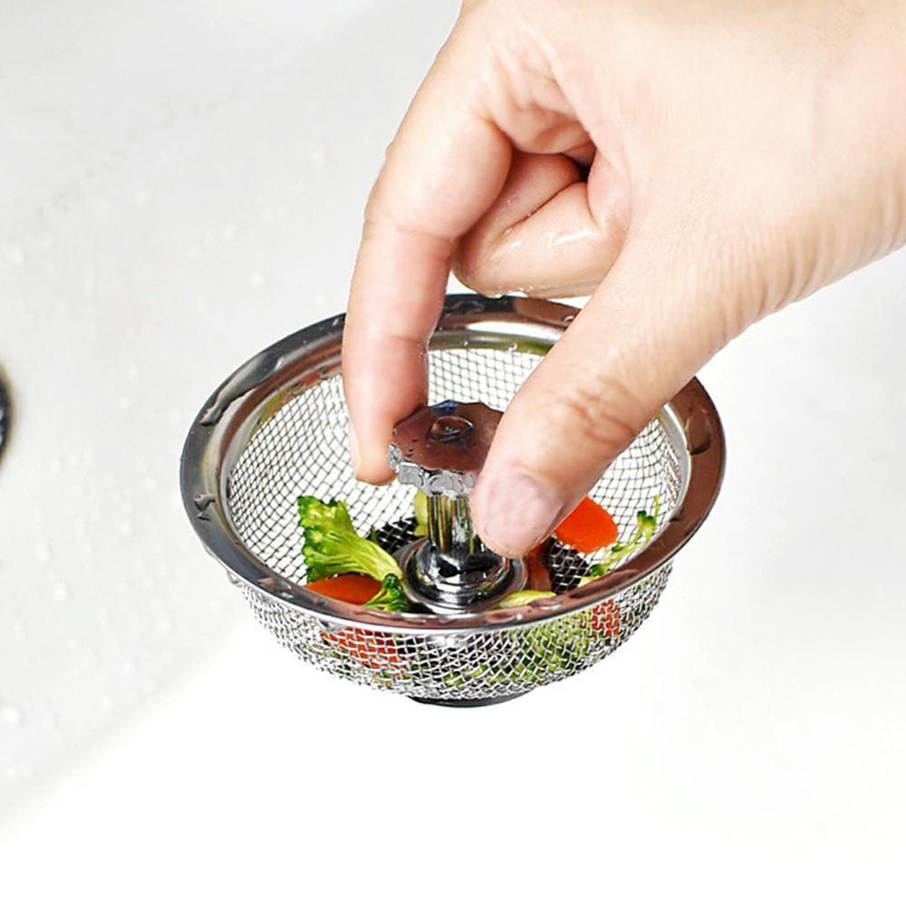 Rvs Spoelbak Zeef Afvalmakelaar Monding Zeef Sink Filter Haar Riool Monding Keuken Accessoires Keuken Tool