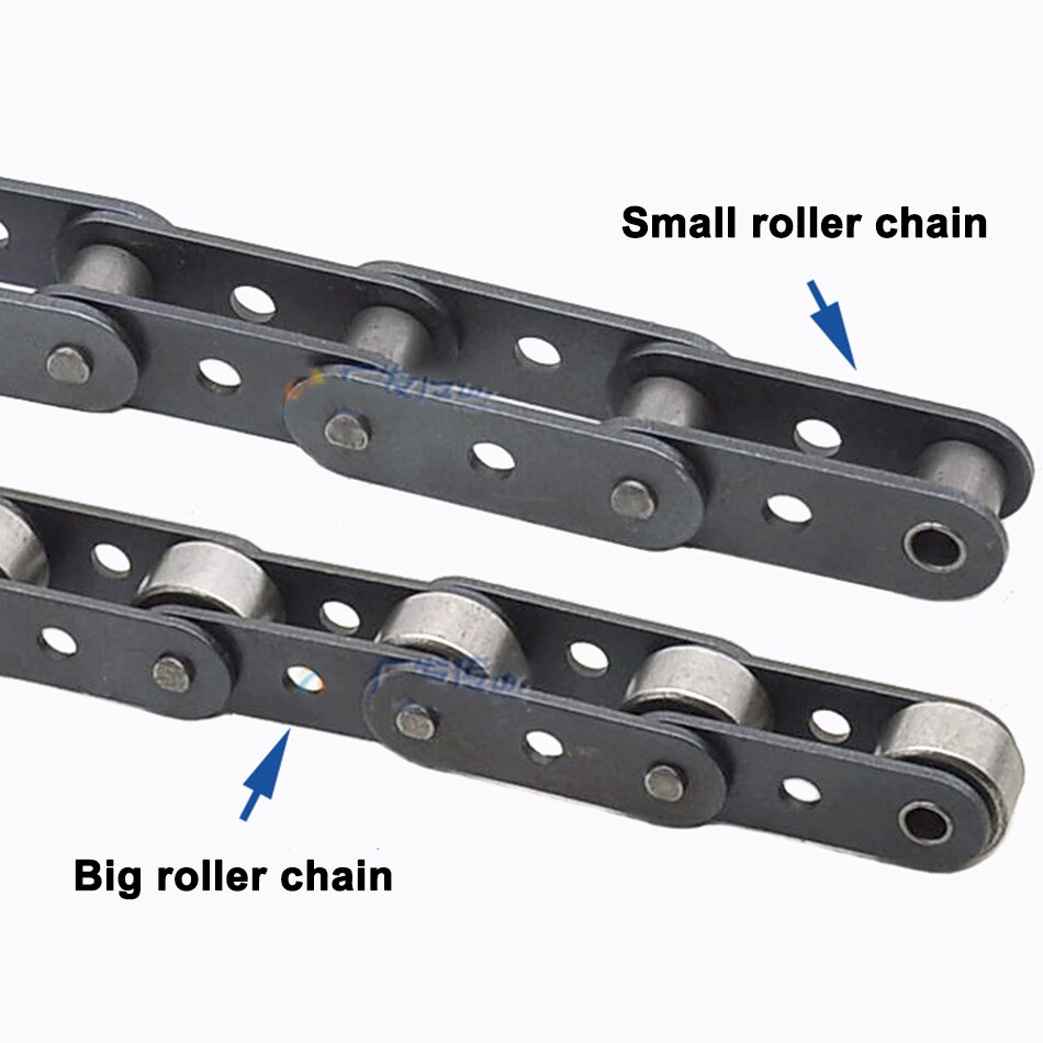 Straight Roller Chain Double Pitch Chain Carbon Steel C2040 C2042 C2050 C2060