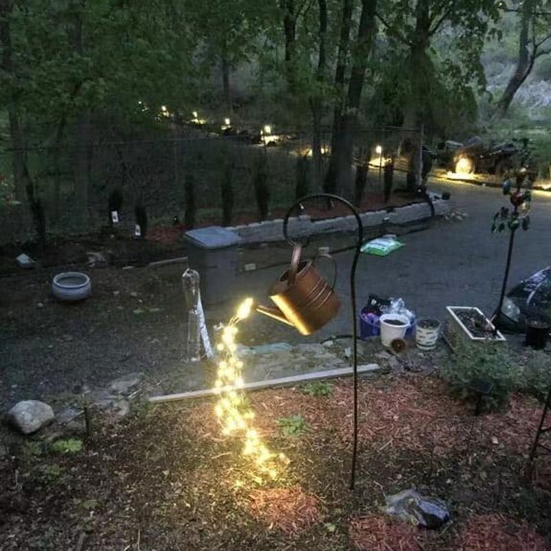 Tuin Decoratie Licht Outdoor Ster Type Solar Douche Tuin Art Licht Decoratie Outdoor Tuinieren Gazon Lamp Led Outdoor