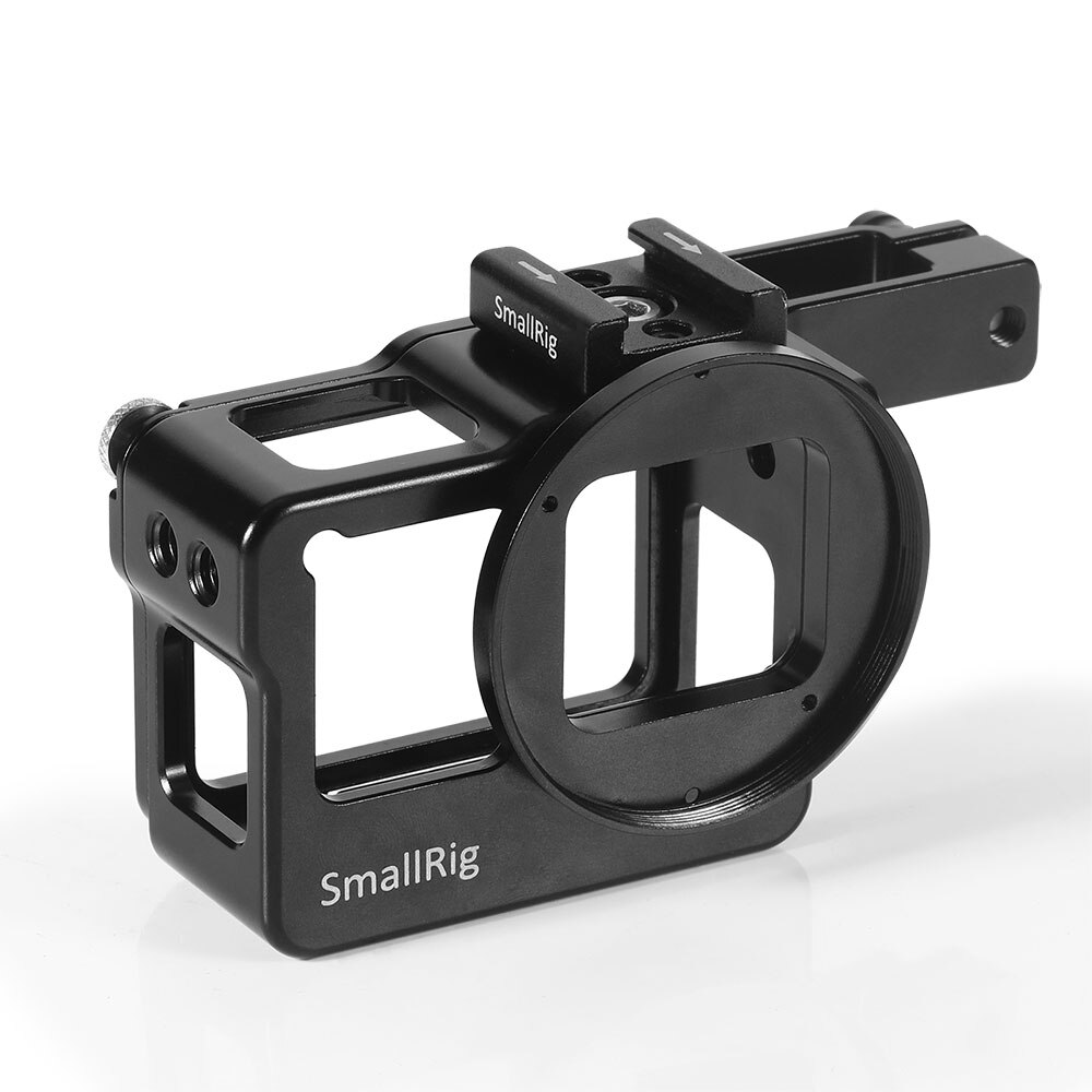 Smallrig Actie Camera Vlogging Kooi Voor Gopro Hero 7 / 6 / 5 Voor Microfoon Flash Licht Diy Opties Aluminium case CVG2320