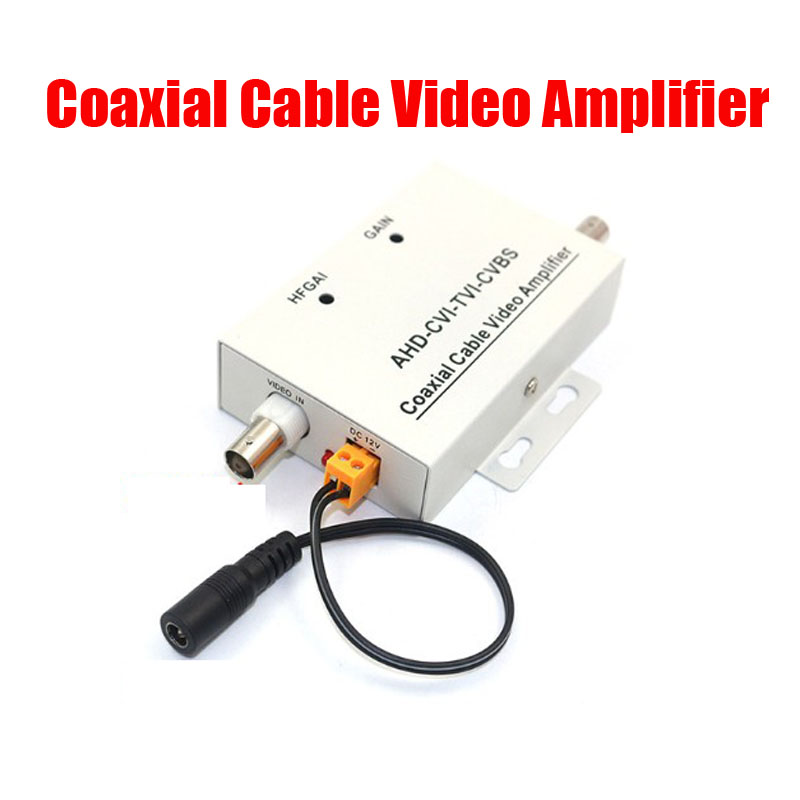 Cable coaxial HD amplificador de señal de vídeo extensor BNC cámara de seguridad CCTV